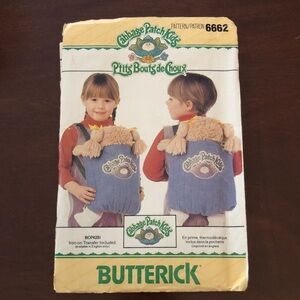 Cabbage Patch Vintage Sewing Pattern
